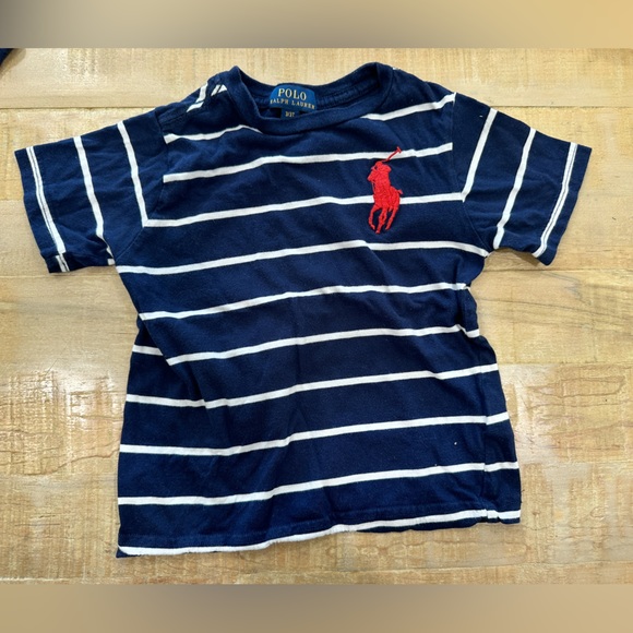 2 set boys short sleeve polo Ralph Lauren short sleeve tee t  shirts - Picture 9 of 12